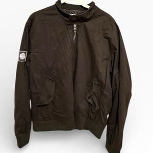 Pretty Green Dark Brown Jacket - Size S